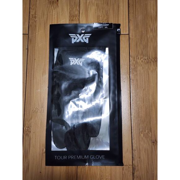 PXG Tour Premium Glove BLACK Mens LEFT Medium Large ML Cabretta Leather Cadet - Picture 2 of 3